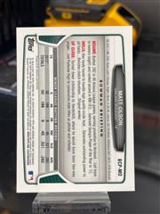 Matt Olson 2013 Bowman Chrome On-Card Auto Prospect Rookie Card RC